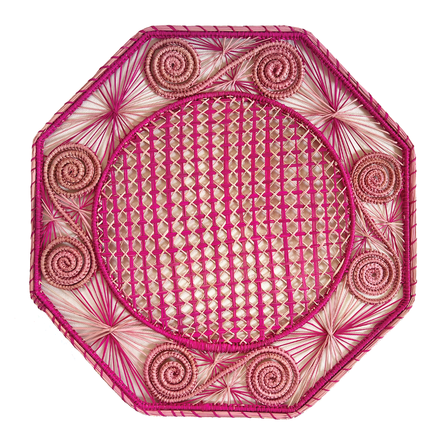 Pink Woven Placemat