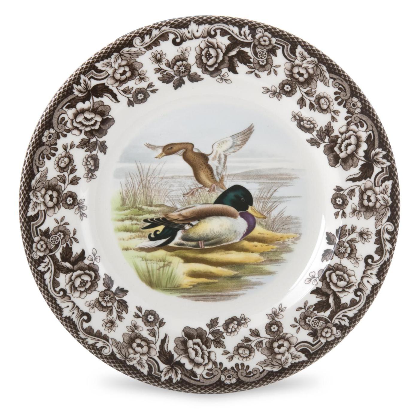 Woodland Salad Plate - Mallard