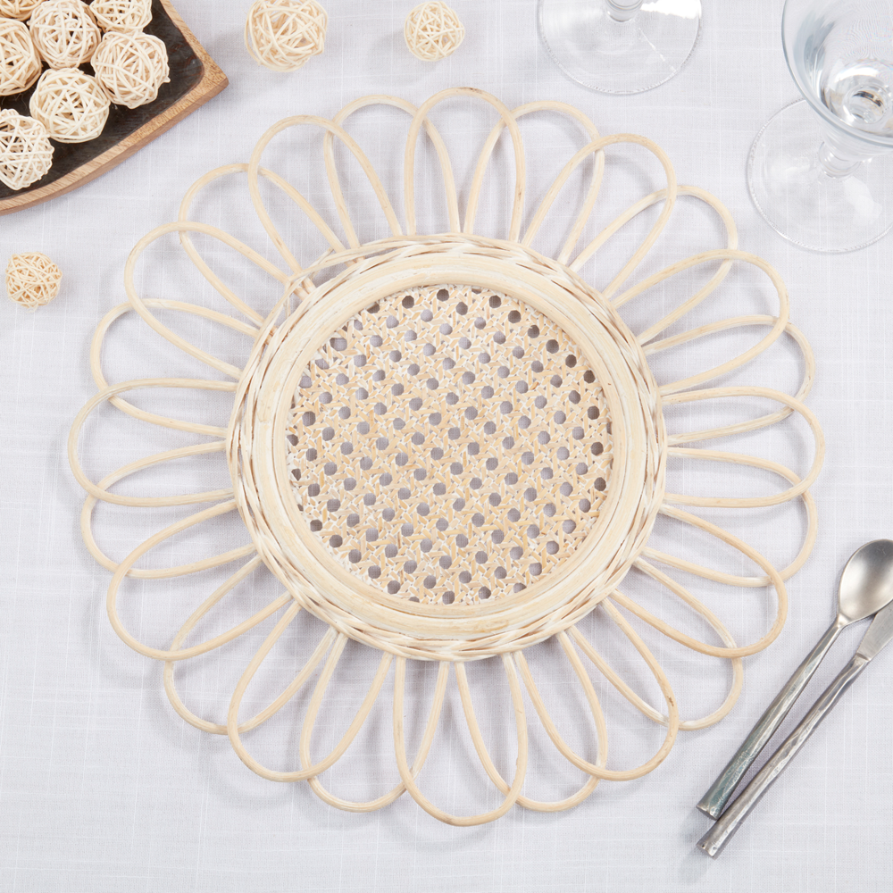 Rattan Loopy Placemat