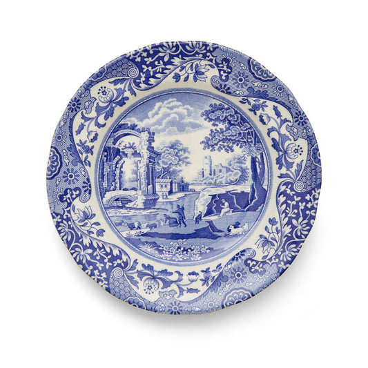 Blue Italian Salad Plate