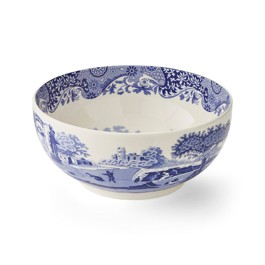 Blue Italian Round Bowl