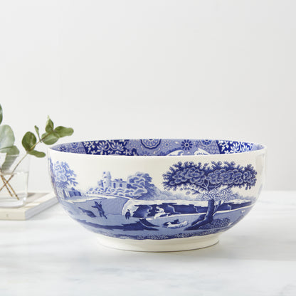 Blue Italian Round Bowl
