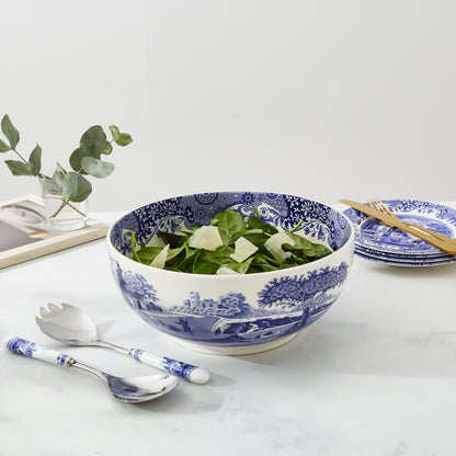 Blue Italian Round Bowl