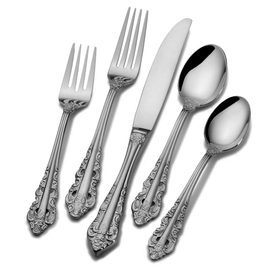 Wallace Antique Baroque Flatware Set