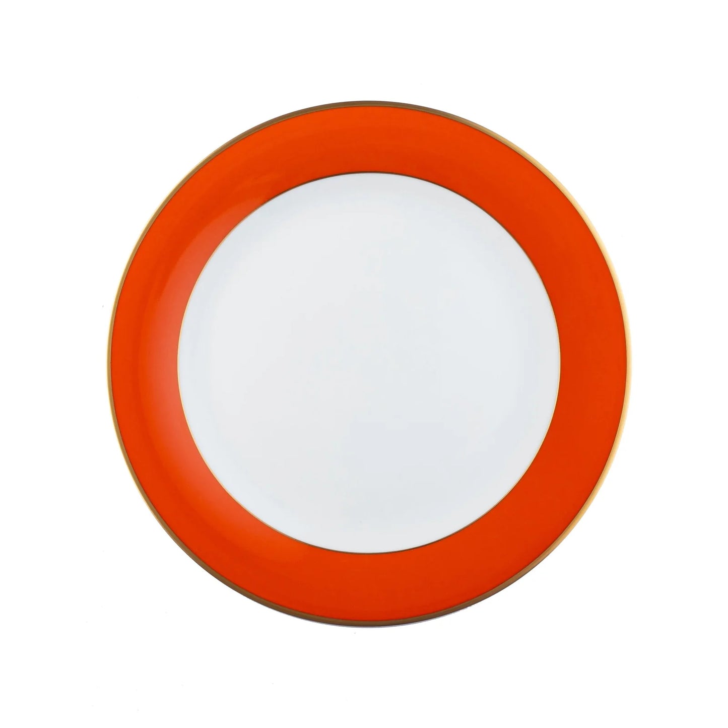 ColorSheen Orange Salad Plate